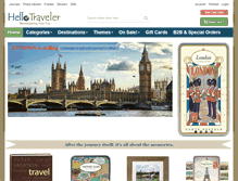 Tablet Screenshot of hellotraveler.com